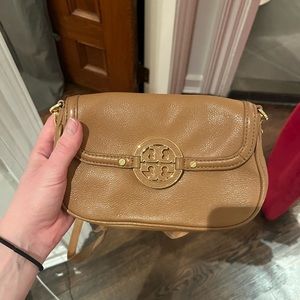 Brown Tory Burch crossbody bag